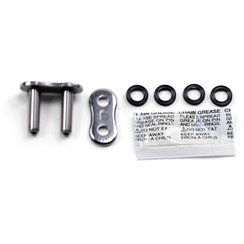 THREED 1225-0266 530Z/3D-MLJ/C 530 Z Rivet Connecting Link 530 Z - Connecting Link - Chrome - Rivet