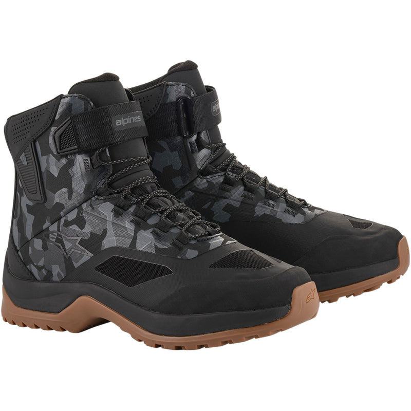 ALPINESTARS 3405-2324 2611020908414 CR-6 Drystar® Riding Shoes CR-6 Drystar® Shoes - Black/Gray/Gunmetal - US 14
