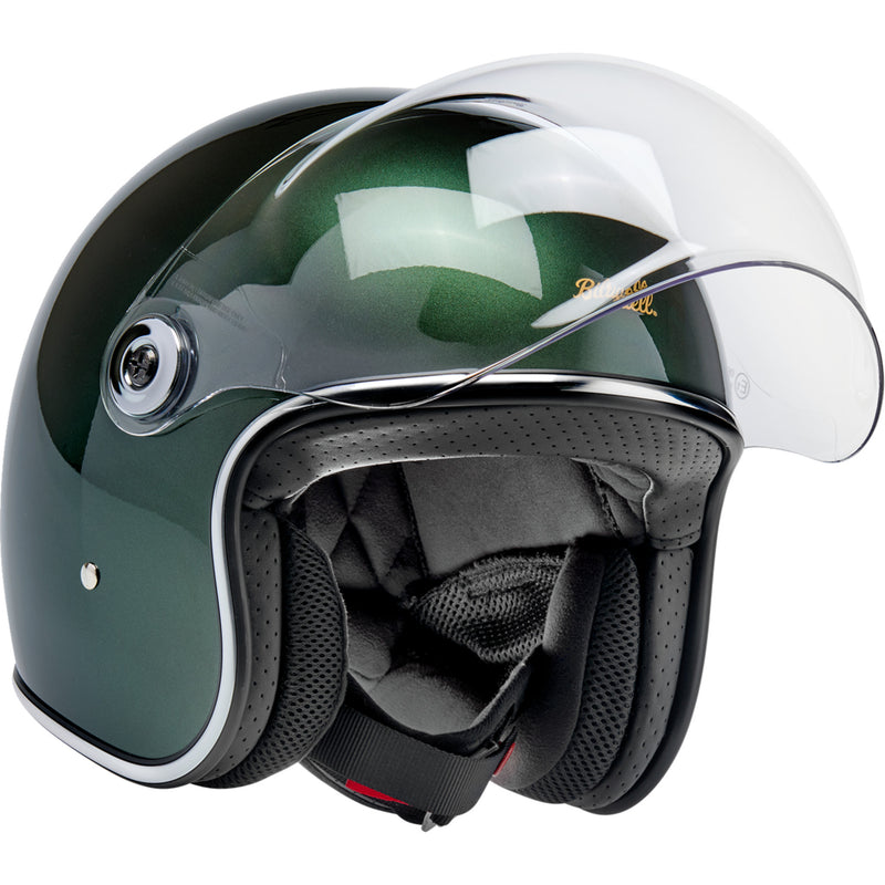 BILTWELL Tahoe™ Solid Helmet - Metallic Sierra Green