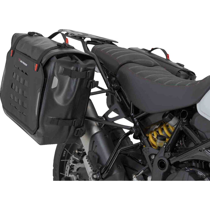 SW-MOTECH 3580-0257 BC.SYS.22.995.21000B SysBag Side Bag System black - ducati desertx '22-'24