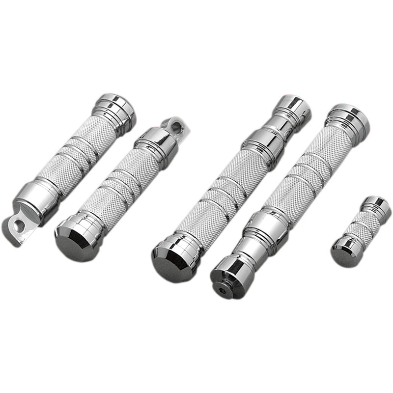 ACCUTRONIX 1811-8503 RP111-KGC Footpegs knurled  - male mount