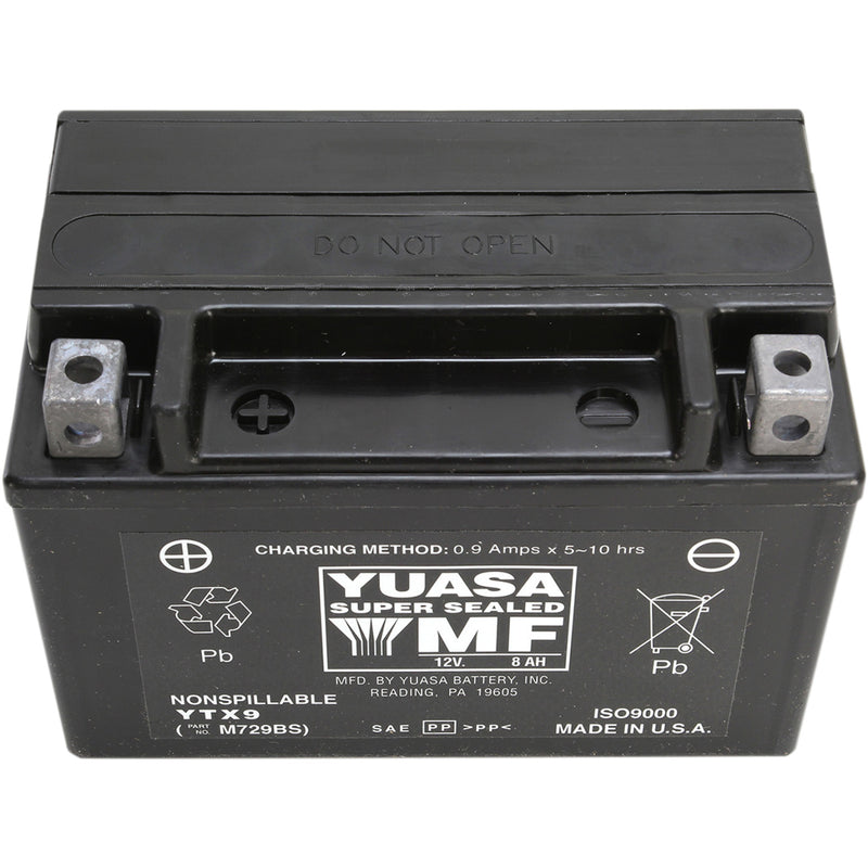 Yuasa YTX Battery - YUAM729BSTWN For Suzuki Motorcycles 1991-2019 | Triumph Daytona / Speed / Street 2009-2018 | KTM 620 Duke / 690 Duke 2013-2016