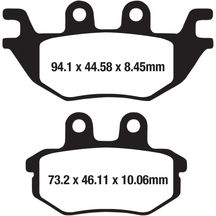 EBC 1721-2548 FA686R Long-Life Sintered "R" Brake Pads Sintered "R" Brake Pads