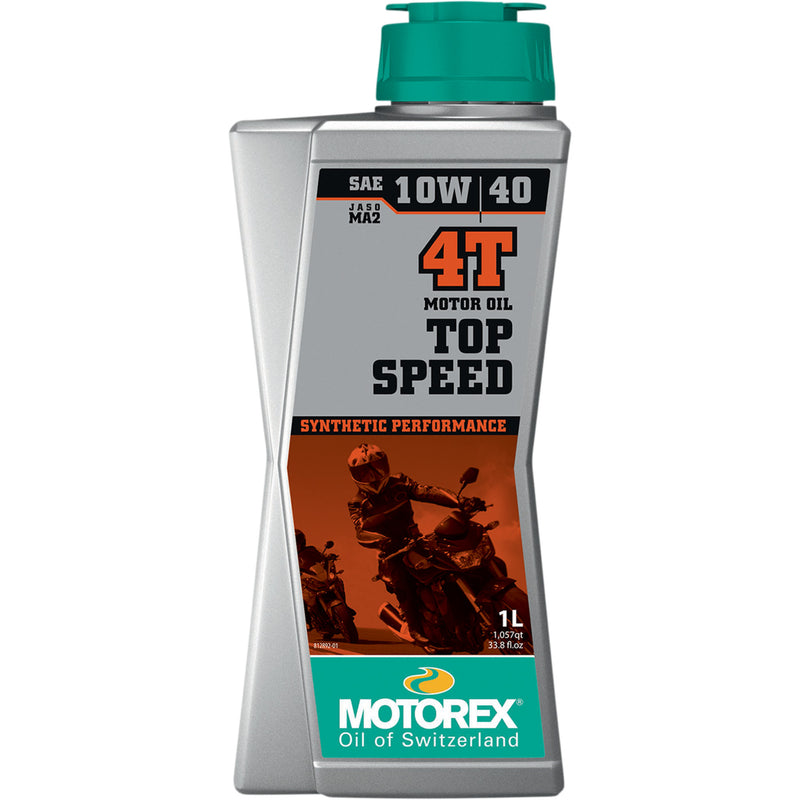 MOTOREX 3601-0765 308271 Top Speed Synthetic 4T Engine Oil 10w-40 - 1l