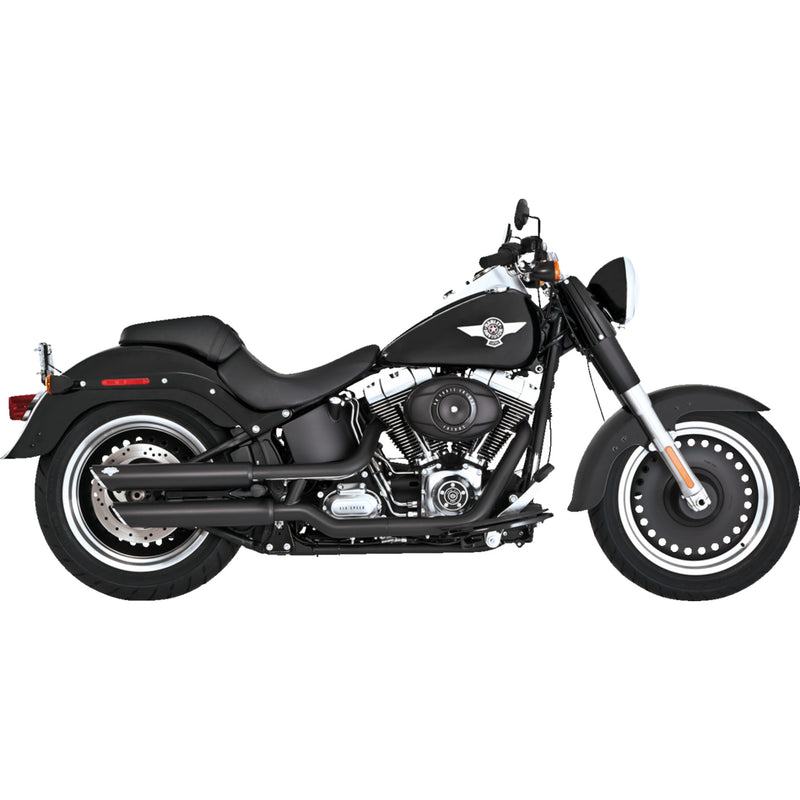 Vance & Hines Twin Slash Muffler - 46844 For Harley Softail 2007-2009