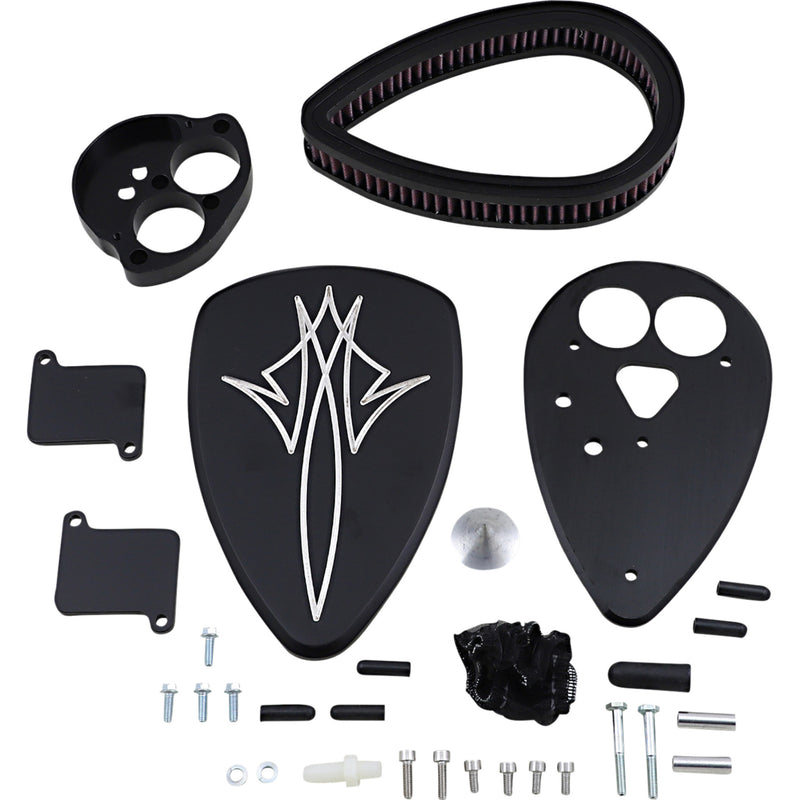 Baron Big Air Kit (BAK) Pinstripe Air Cleaner - BA-2070-13B Kawasaki Motorcycles 1999-2009