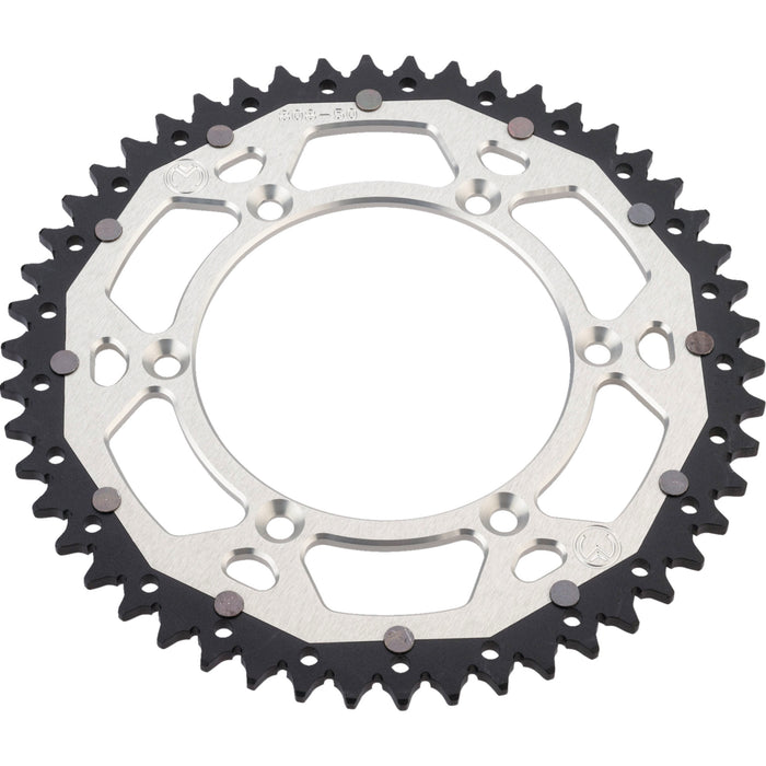 MOOSE OFFROAD 1210-1467 1210-210-50-11X Dual Sprocket silver - 50 tooth