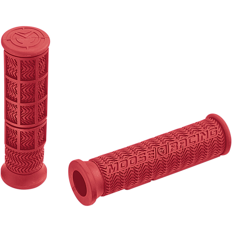 MOOSE OFFROAD 0630-0397 B01MAR Stealth ATV Grips Grips - Stealth - ATV - Red