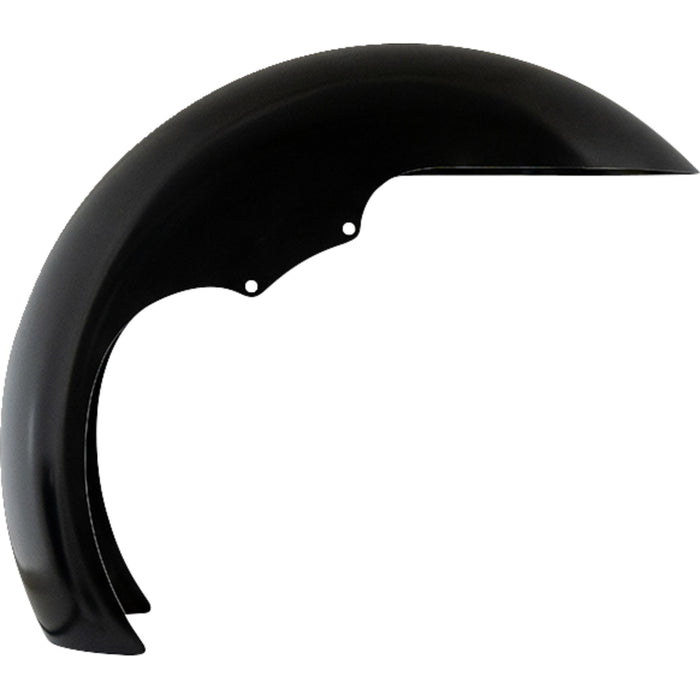 KLOCK WERKS 1401-1057 KWF-01-0312 Hugger Series Front Fender - Level - Black - 16"-19"