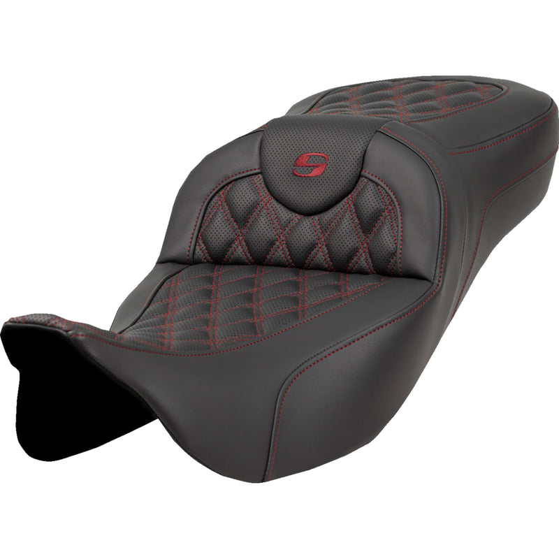 Saddlemen Roadsofa™ Seat - 808-07B-18408 For Harley Touring 2008-2023