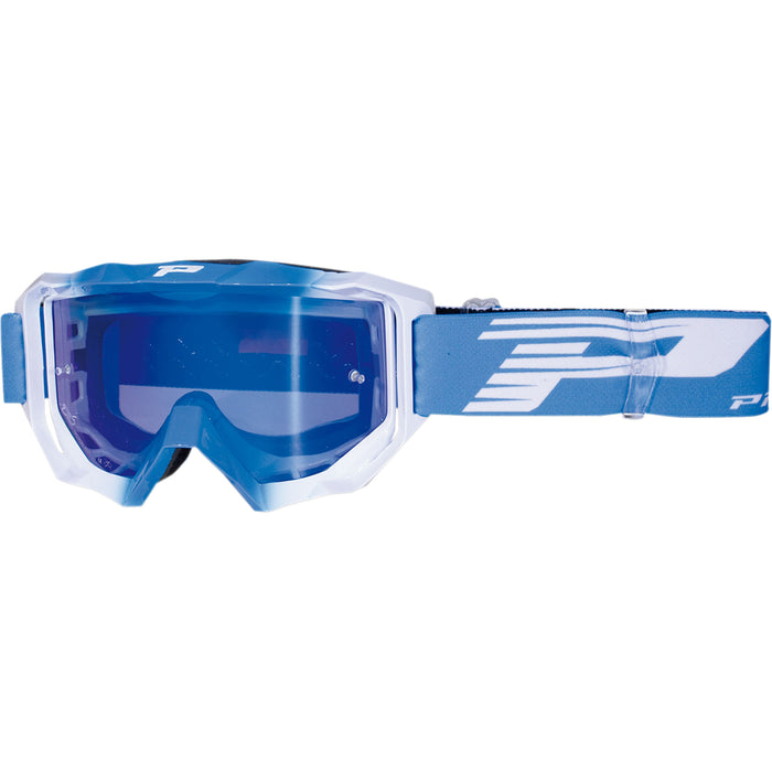 PRO GRIP 2601-2613 PZ3200AZBIFL 3200FL Venom MX Goggles Venom Goggles - Light Blue/White