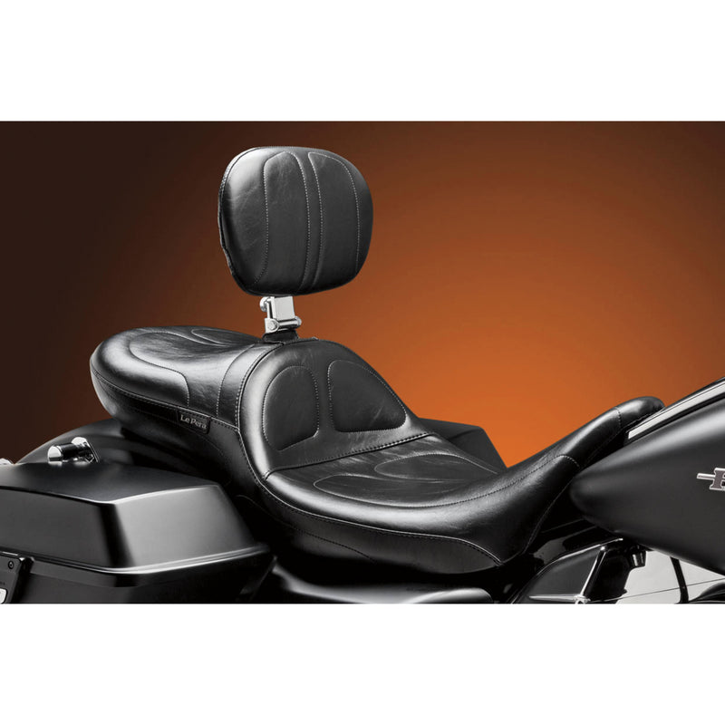 LePera Daddy Long Legs Seat - LK-957DLBR For Harley Touring 2008-2023