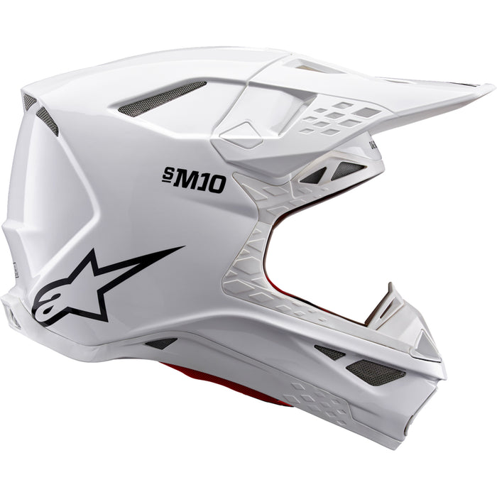ALPINESTARS Supertech M10 Solid MIPS® Helmet - Gloss White