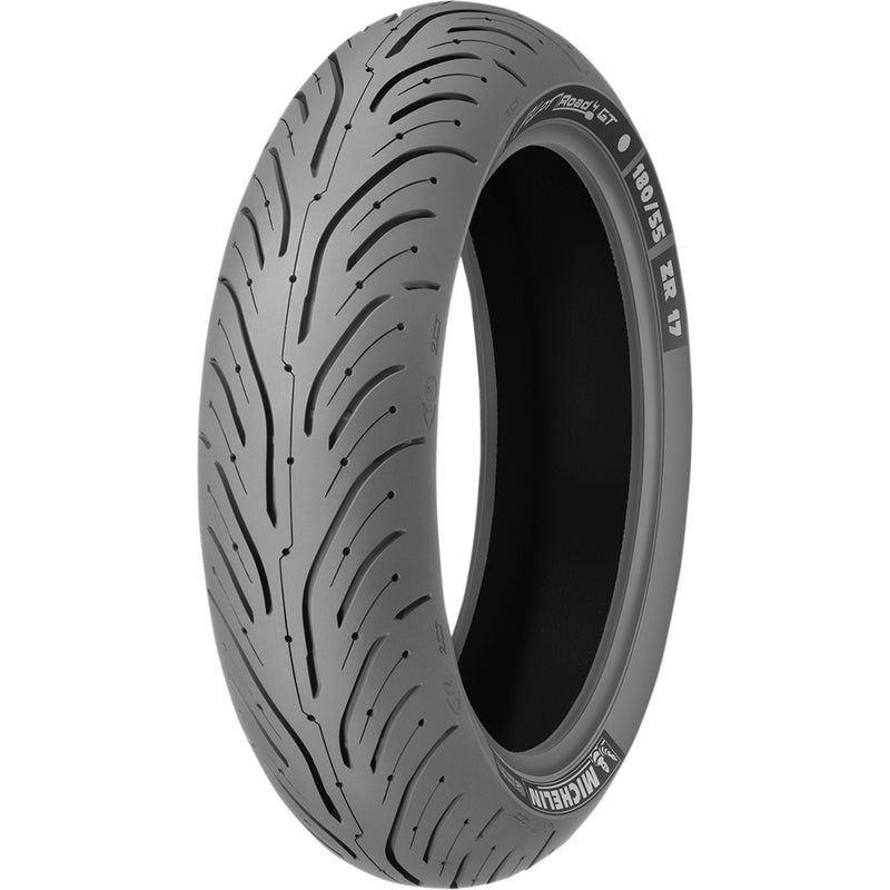 MICHELIN 0302-0850 48057 Pilot Road 4 GT Tire Tire - Pilot Road 4 GT - Rear - 180/55ZR17 - (73W)