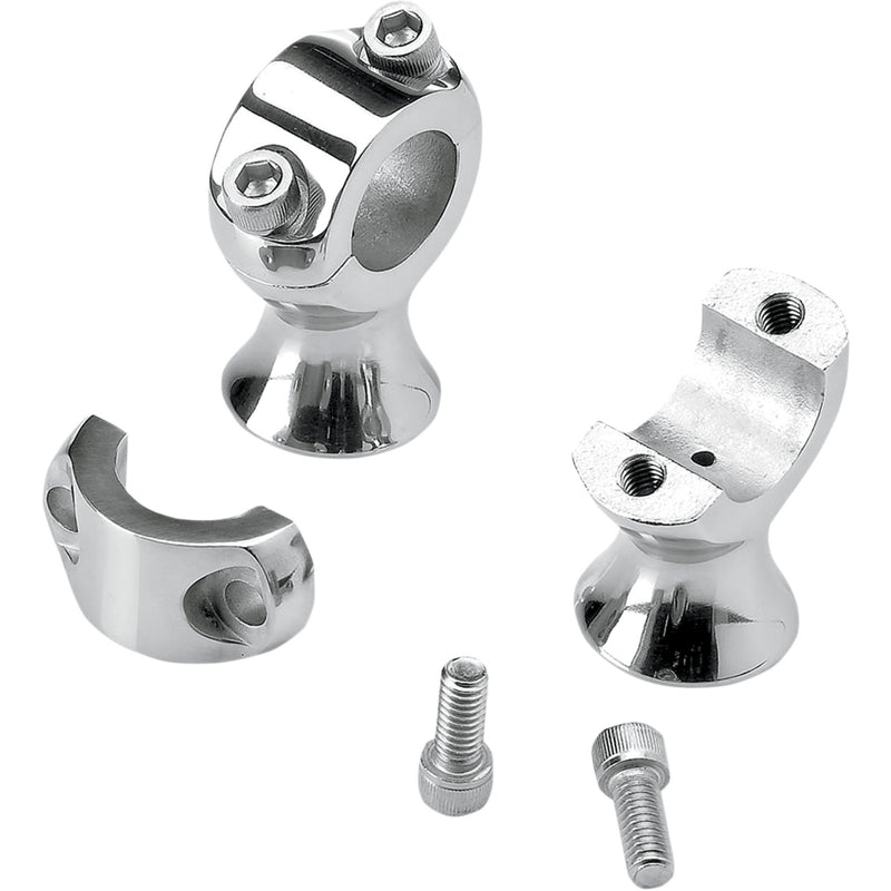 BILTWELL 0602-0567 6401-302-175 1-3/4" Slimline Handlebar Risers Risers - Slimline - 1-3/4" - Polished