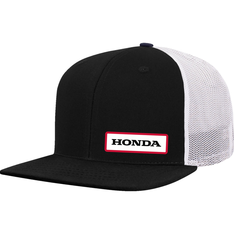HONDA APPAREL 2501-4470 LEM25-H48 Honda Wing Trucker Hat black/white