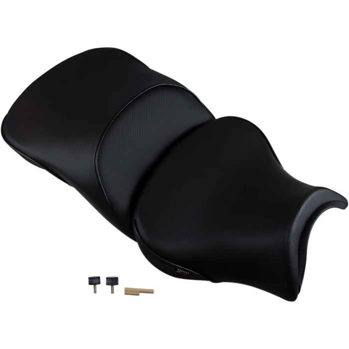SARGENT 0810-1972 WS-654-19 World Sport™ Performance Seat black - carbon fx - low - bmw r 1200 rt '14-'19