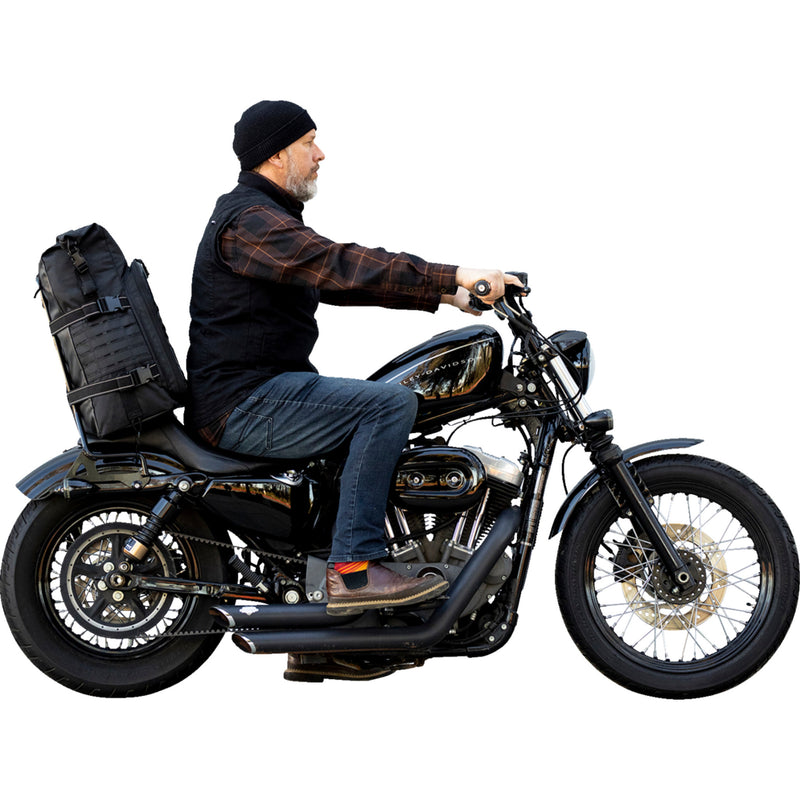 BILTWELL 3515-0238 3014-01 EXFIL-80 Bag EXFIL-80 Motorcycle Bag - Gen 2 - Black