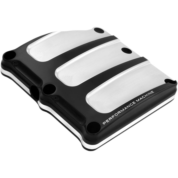 PERFORMANCE MACHINE (PM) 1105-0219 0203-2018-BM Transmission Top Cover - Contrast Cut™ - Scallop