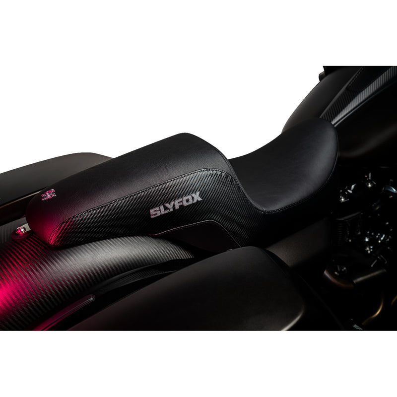Slyfox Drifter Seat - 0801-1615 For Harley Touring 2008-2023