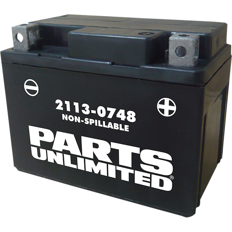 Parts Unlimited AGM Maintenance-Free Battery YTX4L For Gas Gas Pampera 1996-2001 | Suzuki 250S / 350S / 650 / 650S 1990-1996