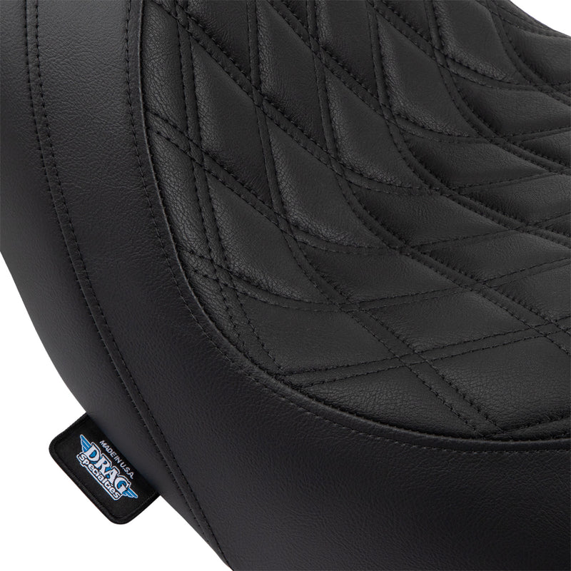 Drag Specialties Seats Predator Seat - 0802-1517 For Harley Softail 2018-2023