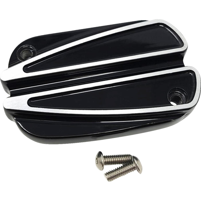 COVINGTONS 0612-0502 C1868-B Master Cylinder Cover - Master Cylinder Lid - Clutch - Ripper - Black