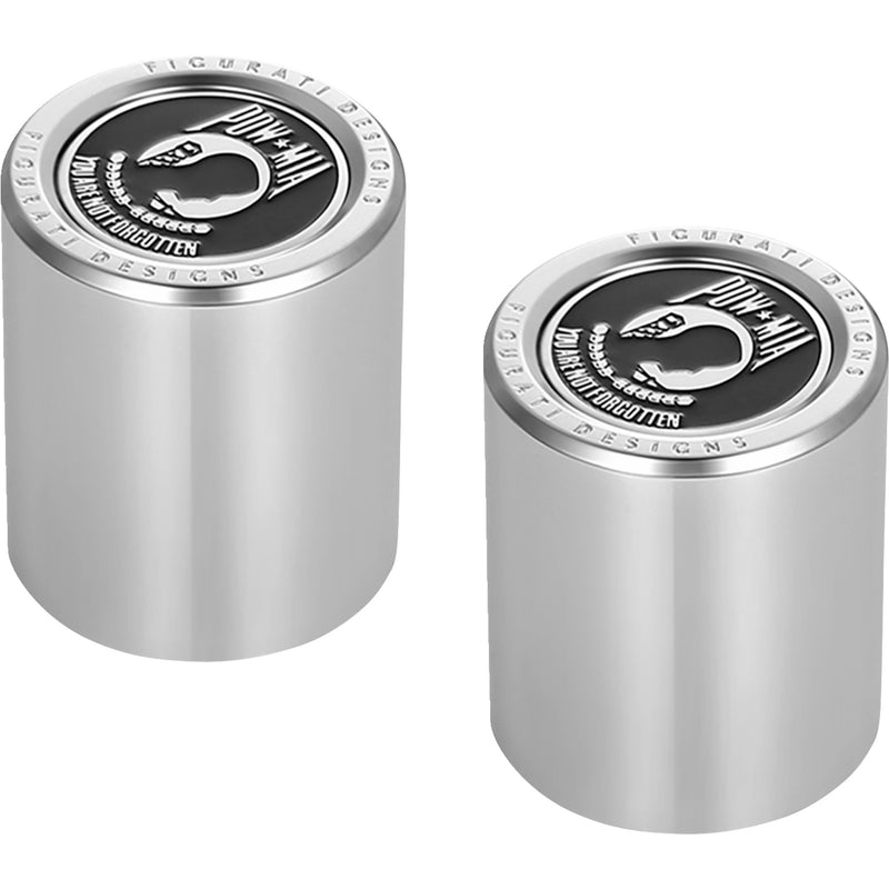 FIGURATI DESIGNS 3550-0337 FD50-DC-2530-SS Docking Covers pow mia - short - silver