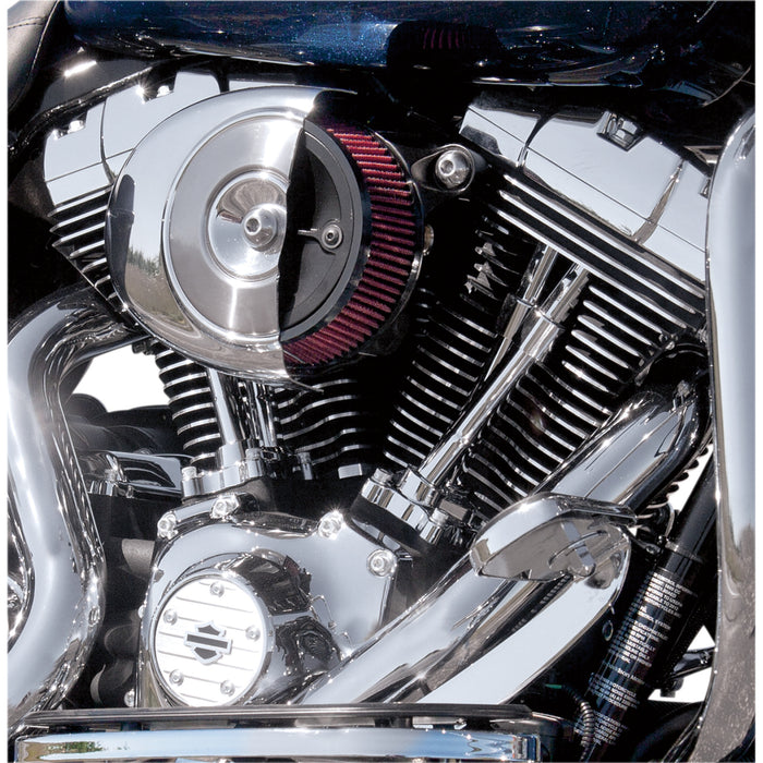 S&S CYCLE 1010-1078 170-0058 Super Stock™ Stealth Air Cleaner Kit - Black