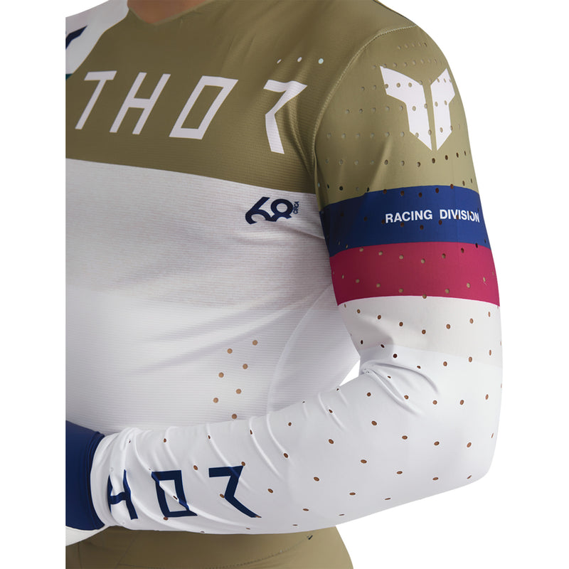 THOR Sportmode League Jersey White/Copper