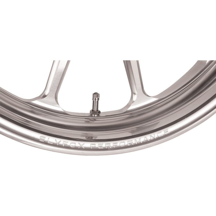 SLYFOX 0202-2204 12707814RSLYAPM Track Pro Wheel - Rear - Single Disc/without ABS - Machined - 18x5.5