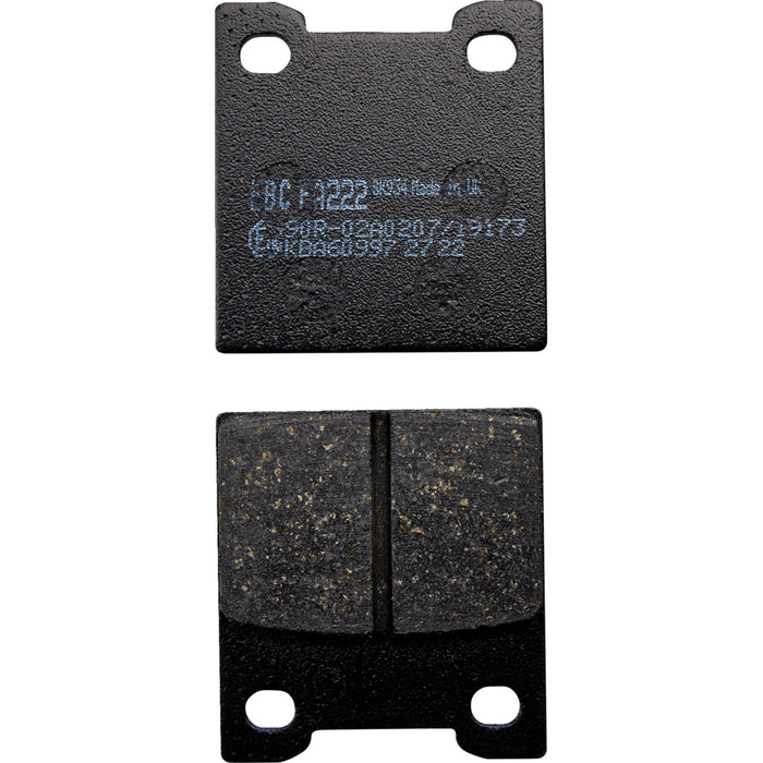 EBC 1720-0013 FA222 Organic Base "FA" Brake Pads Organic Brake Pads