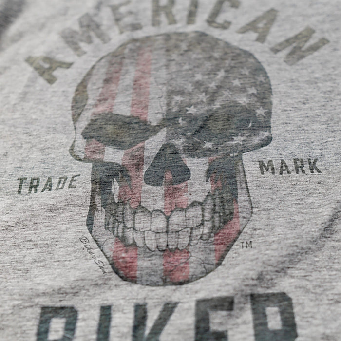 AMERICAN BIKER 3030-24770 ABBRWBSAM02S241GYLR Biker Sam Active T-Shirt red/white/blue - large