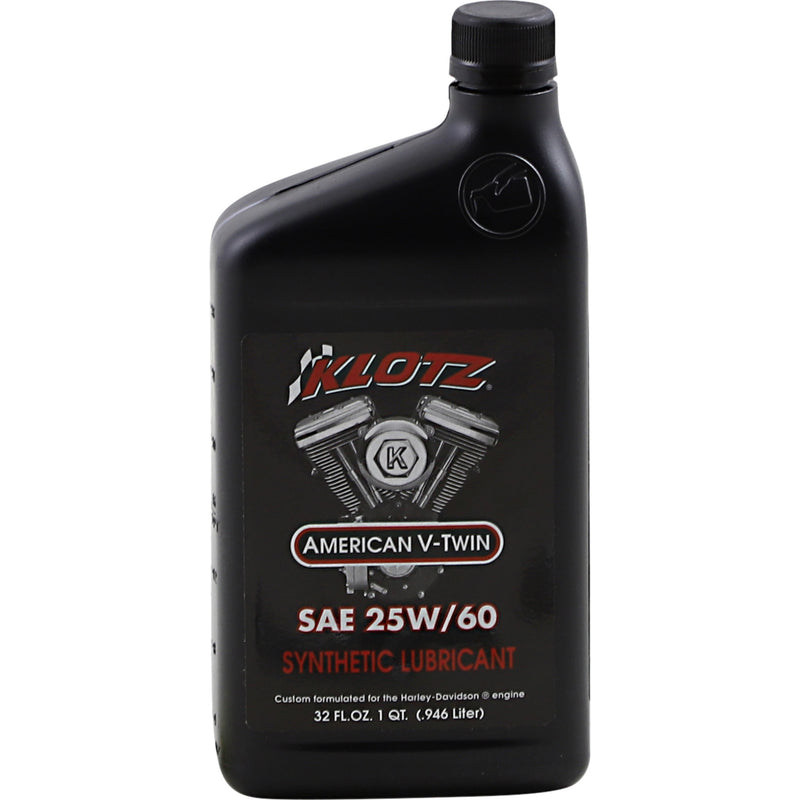 KLOTZ OIL KH-2560 KH-2560 American V-Twin Synthetic Engine Oil V-Twin Synthetic Engine Oil - 25W-60 - 1 U.S. quart