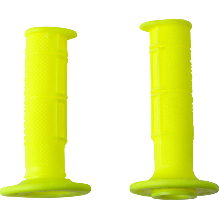 G2 ERGONOMICS CORP. 0630-2382 1150.82.50.06 Domino Victor Half Waffle Grips Grips - Victor - Half Waffle - Fluorescent Yellow