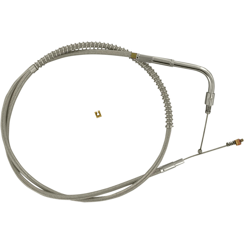 BARNETT 0651-0271 102-30-40025-06 Stainless Steel Throttle/Idle Cable - +6"