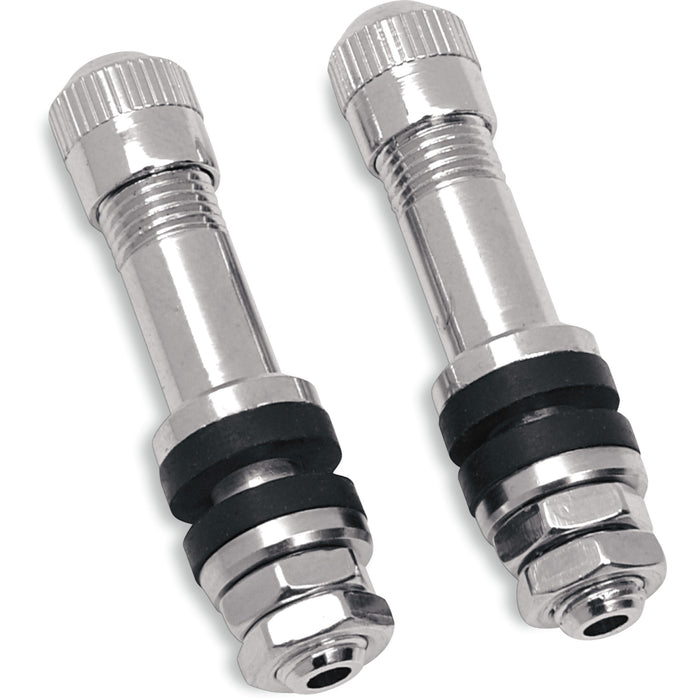 DRAG SPECIALTIES Bolt-In Valve Stem - Chrome