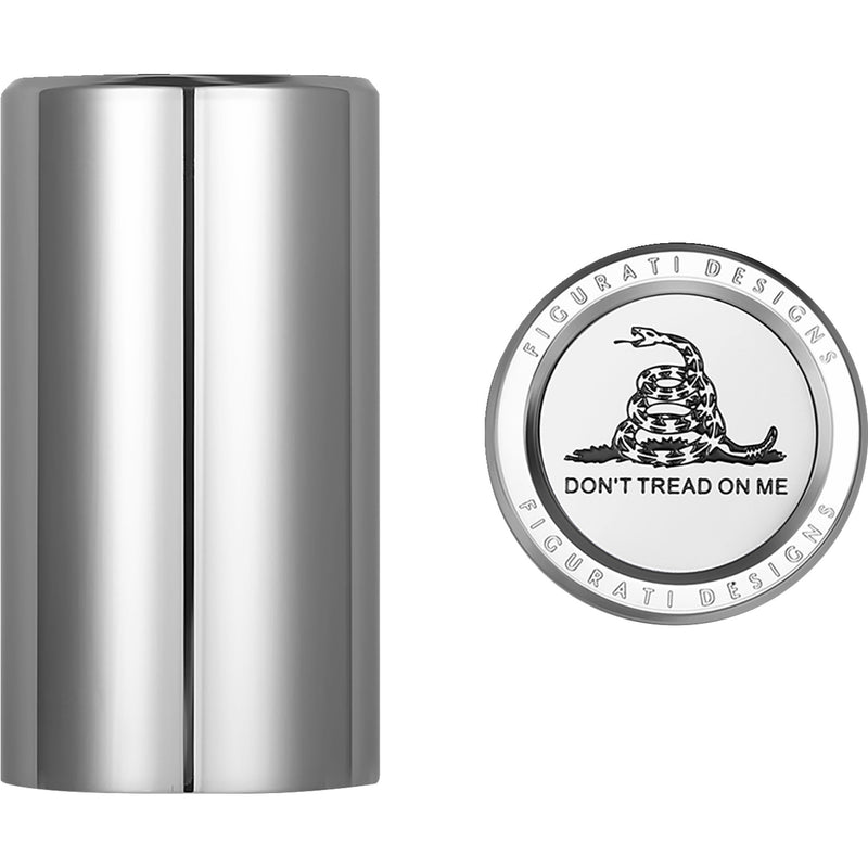 FIGURATI DESIGNS 3550-0345 FD40-DC-2545-SS Docking Covers don't tread on me - long - silver