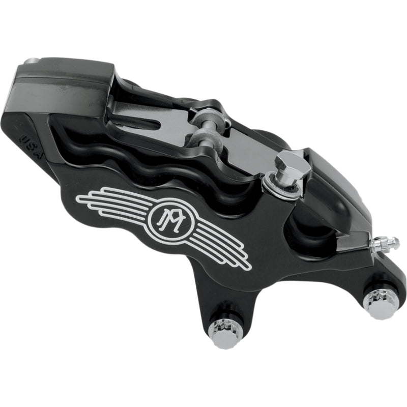 Performance Machine (pm) Brake Caliper Kit - 0051-2918-BM For Harley Motorcycles 2000-2007