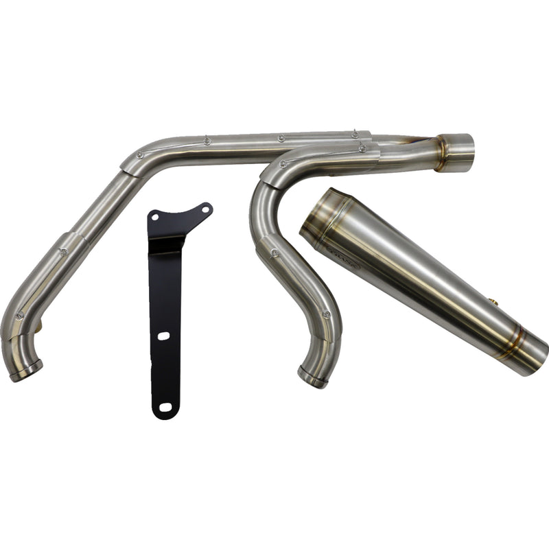 Trask Assault 2-Into-1 Exhaust System - TM-5010 For Harley Touring 2017-2026