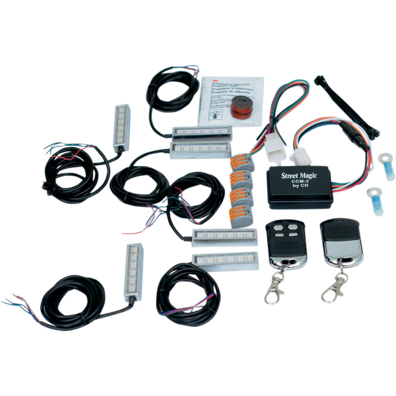 CUSTOM DYNAMICS 2040-2047 TMWZ06BM6 Magical Wizards™ Color Changing LED Accent Lights Standard Kit Color-Changing LED Accent Lights - Standard Kit