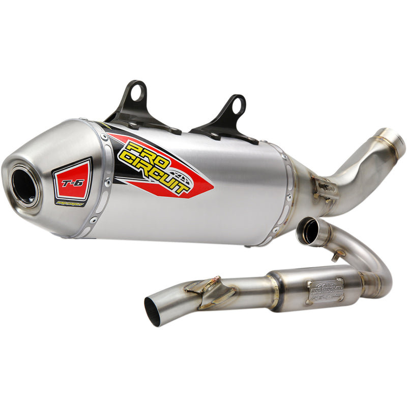 Pro Circuit T-6 Single Canister Exhaust System - 0151935G KTM SX-F 350 / XC-F 350 2019-2022