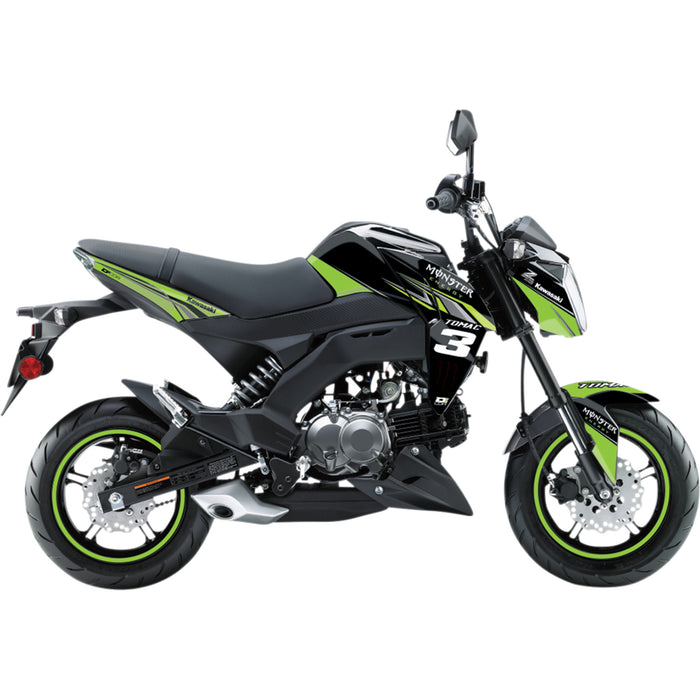 D'COR VISUALS 4302-6189 20-20-320 Z125 Pro Graphics Kit Graphic Kit - Pro Monster Energy