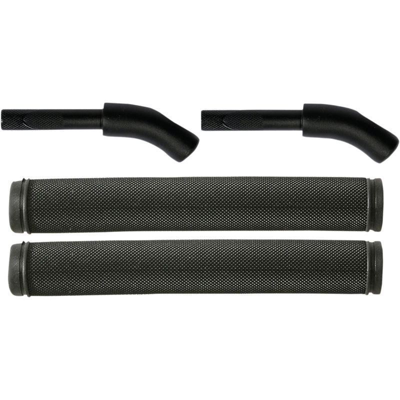 RACE SHOP INC. 0634-0463 TBH-1-K Handlebar Hook Kit with Grips Handlebar Hook Set - Aluminum