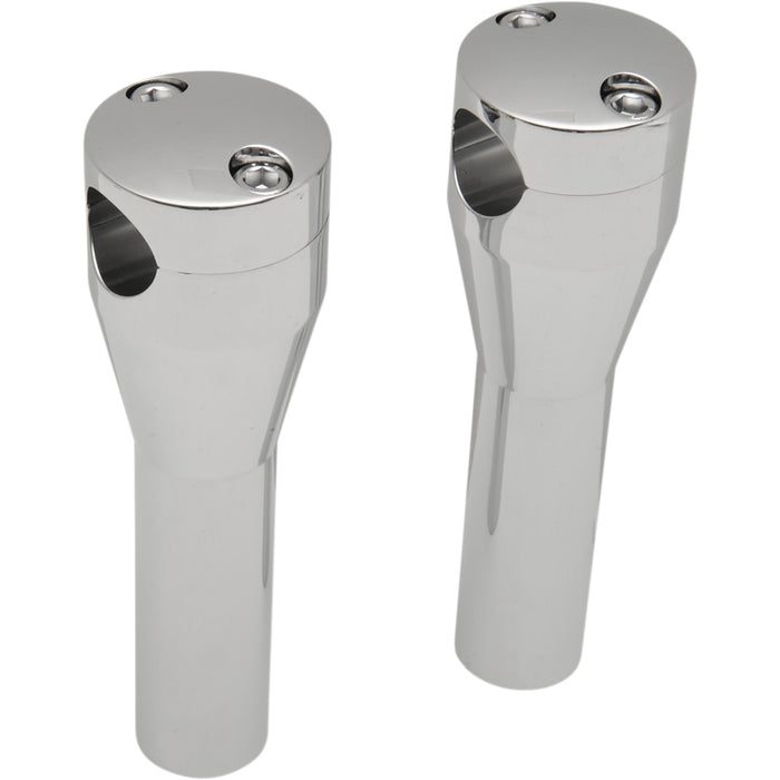 DRAG SPECIALTIES DS290222 Handlebar Riser Sockets Risers - Socket - Bolt Top - 6"