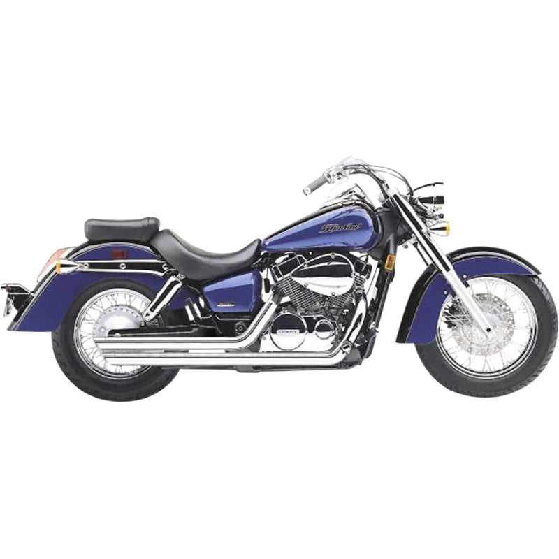 Cobra Streetrod 2-Into-2 Exhaust System - 1913 Honda VT750C Shadow Aero 2004-2007