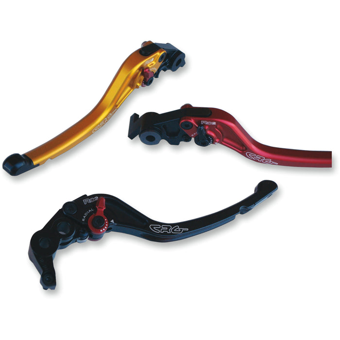 CRG 0613-0717 2AN-642-H-R RC2 Shorty Clutch Lever Clutch Lever - RC2 - Short - Red