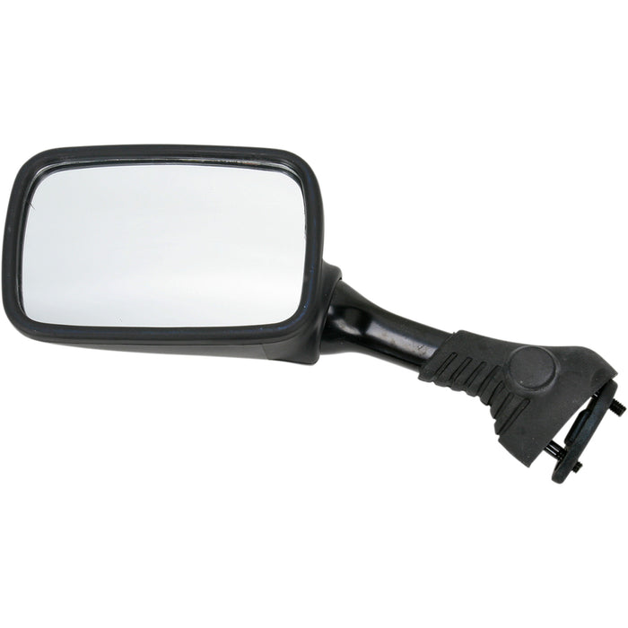 EMGO 2078282 20-78282 OEM-Style Replacement Mirror Mirror - Side View - Rectangle - Black - Left