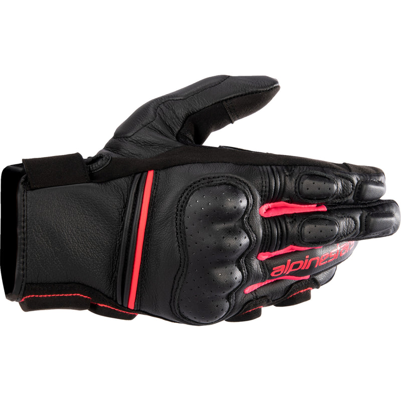 ALPINESTARS Stella Phenom Leather Air Gloves Black/Diva - Pink