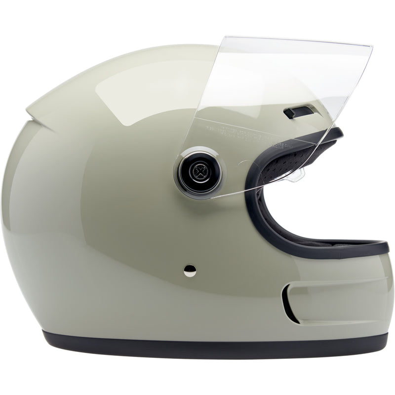 BILTWELL Gringo SV Helmet Gloss - Chalk Gray